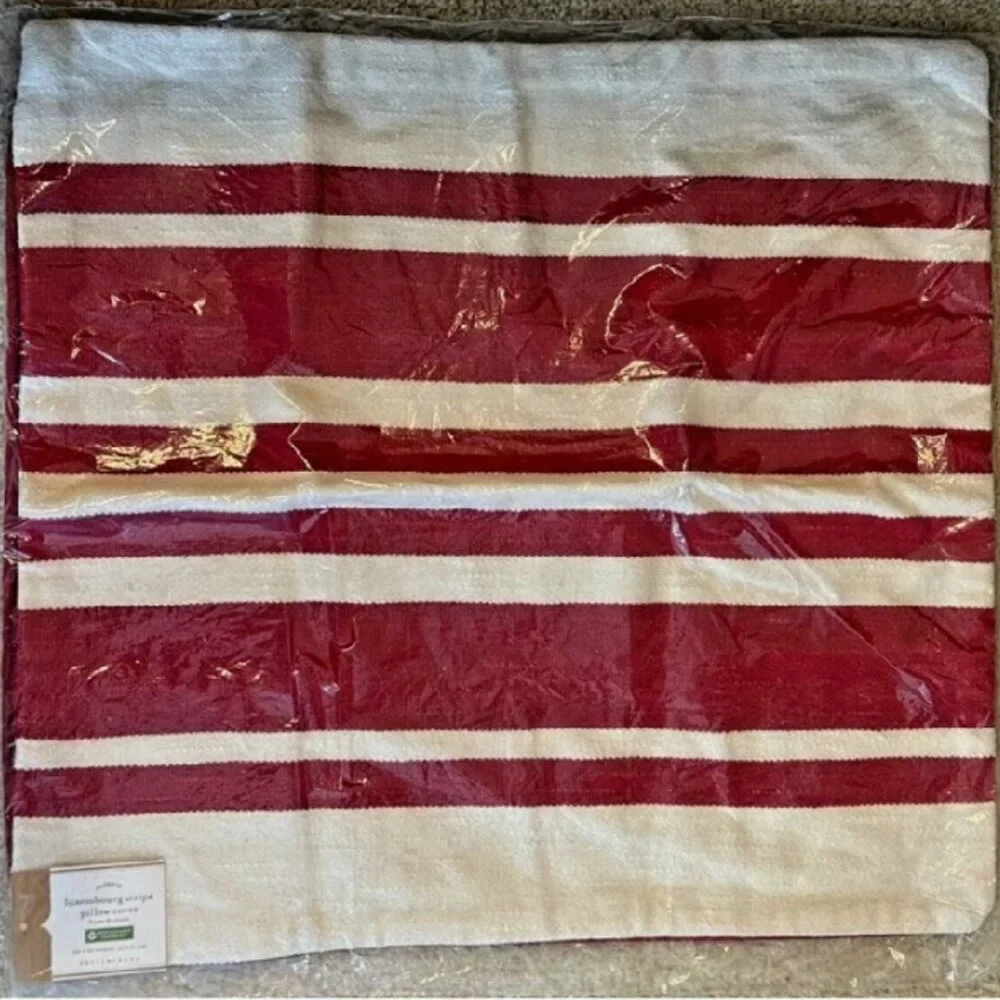 NEW Pottery Barn Luxembourg Stripe Pillow Cover 20